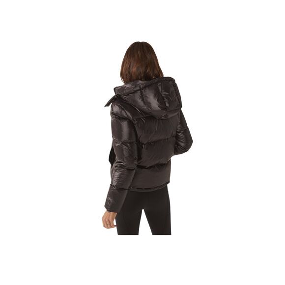 Italic Adeline Hooded Women size Small Down Puffer Jacket Quiet Luxury Gorpcore - Picture 8 of 14